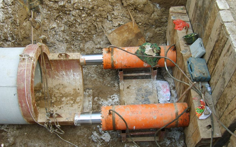 平坝顶管工程的施工方式