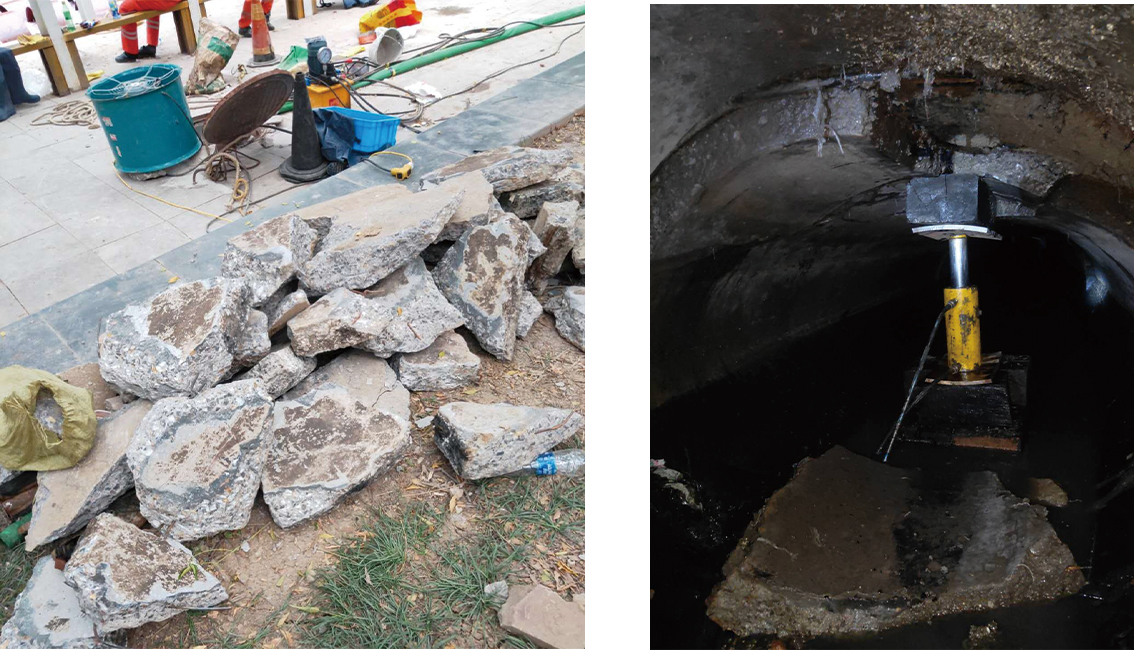 平坝管道预处理